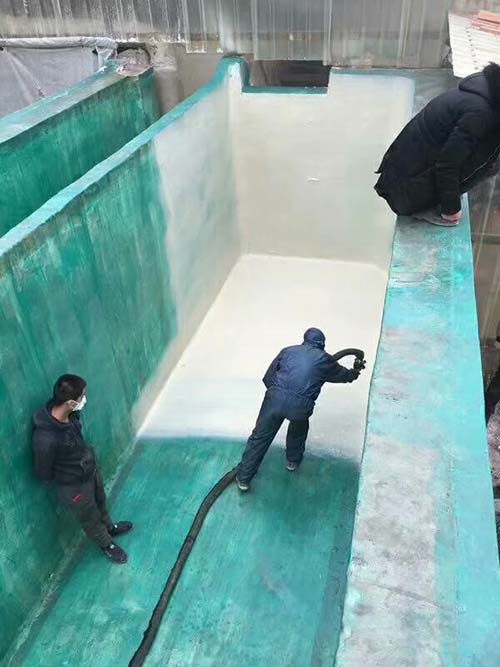 混凝土水池防水防腐聚脲原料效果怎么樣(圖1) 混凝土水池防水防腐聚脲原料效果
